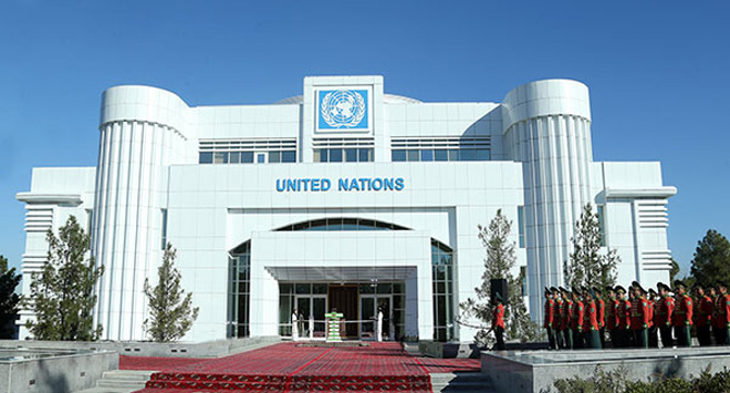 New building of the UN is opened in Ashgabat