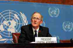 Joseph Deiss, President of the United Nations General Assembly