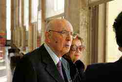 Photo gallery of the visit of the Italian President Giorgio Napolitano during his visit at the Palais des Nations in Geneva