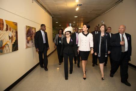 Cherie Blair, Présidente de la fondation Loomba